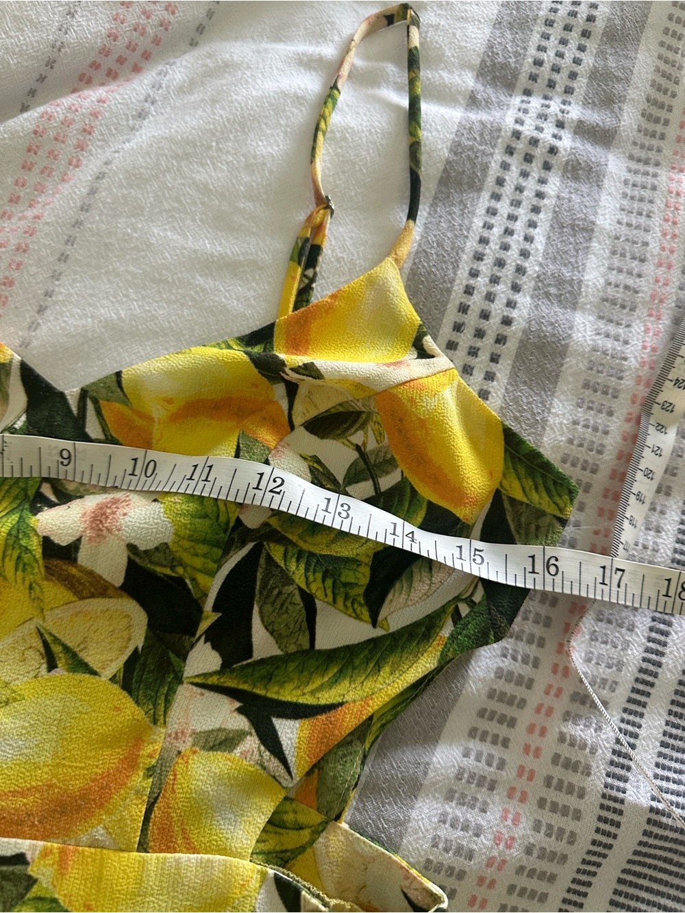 Show Me Your MuMu Yellow Lemon Midi Dress - Picture 7 of 7